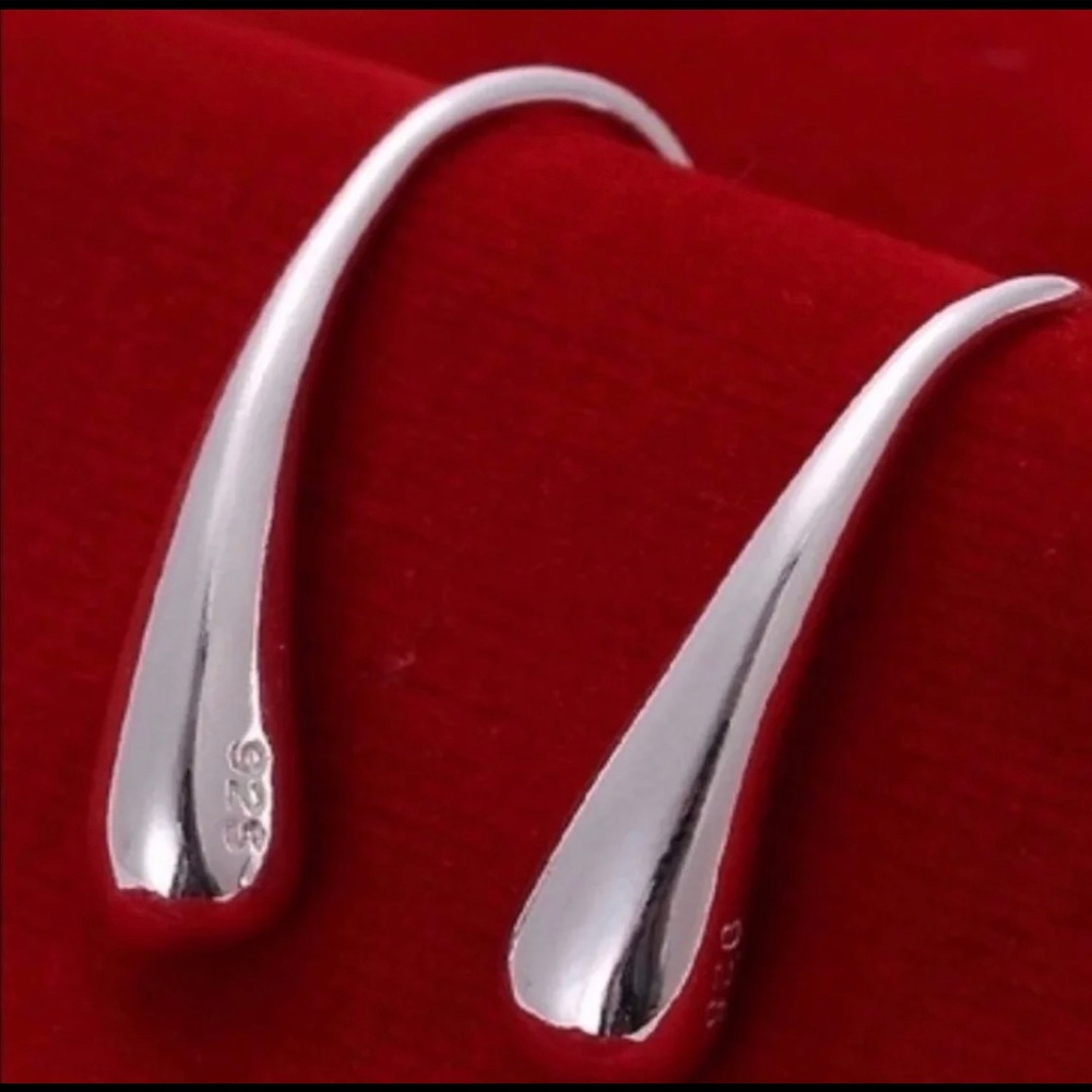 925 Stamped Sterling Silver Earrings NWT